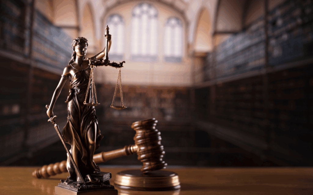 Abogado revisando documentación legal en un despacho de abogados en Burgos